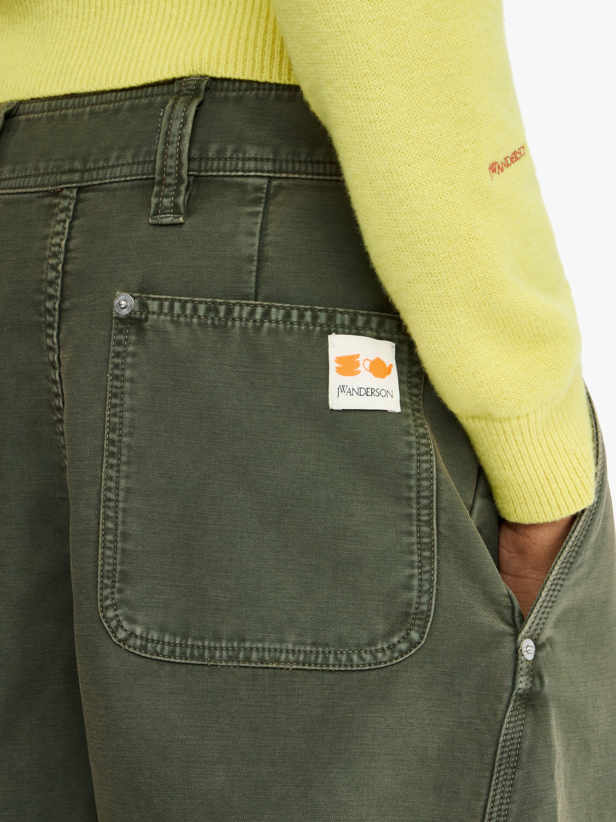 TWISTED SEAM TROUSERS