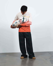 straight leg trousers forest green Still Life 1