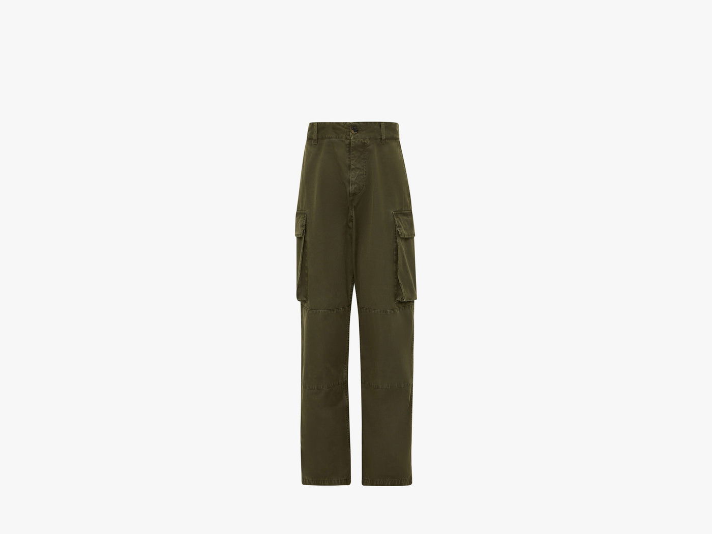 cargo trousers khaki Product Front 7