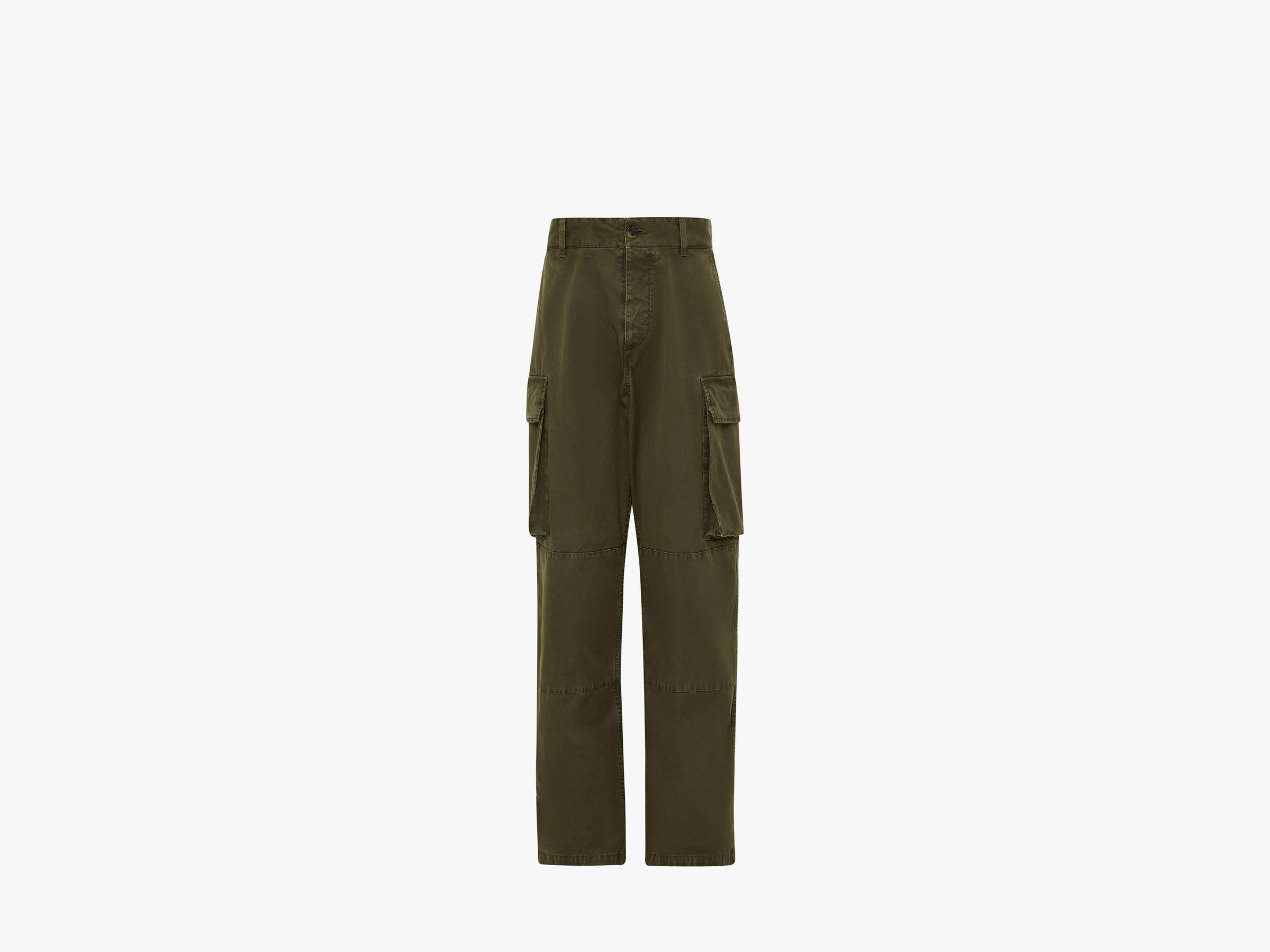 cargo trousers khaki Product Front 7