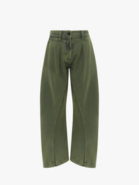 CL_TWISTED SEAM TROUSERS - OLIVE_TR0423PG1600
