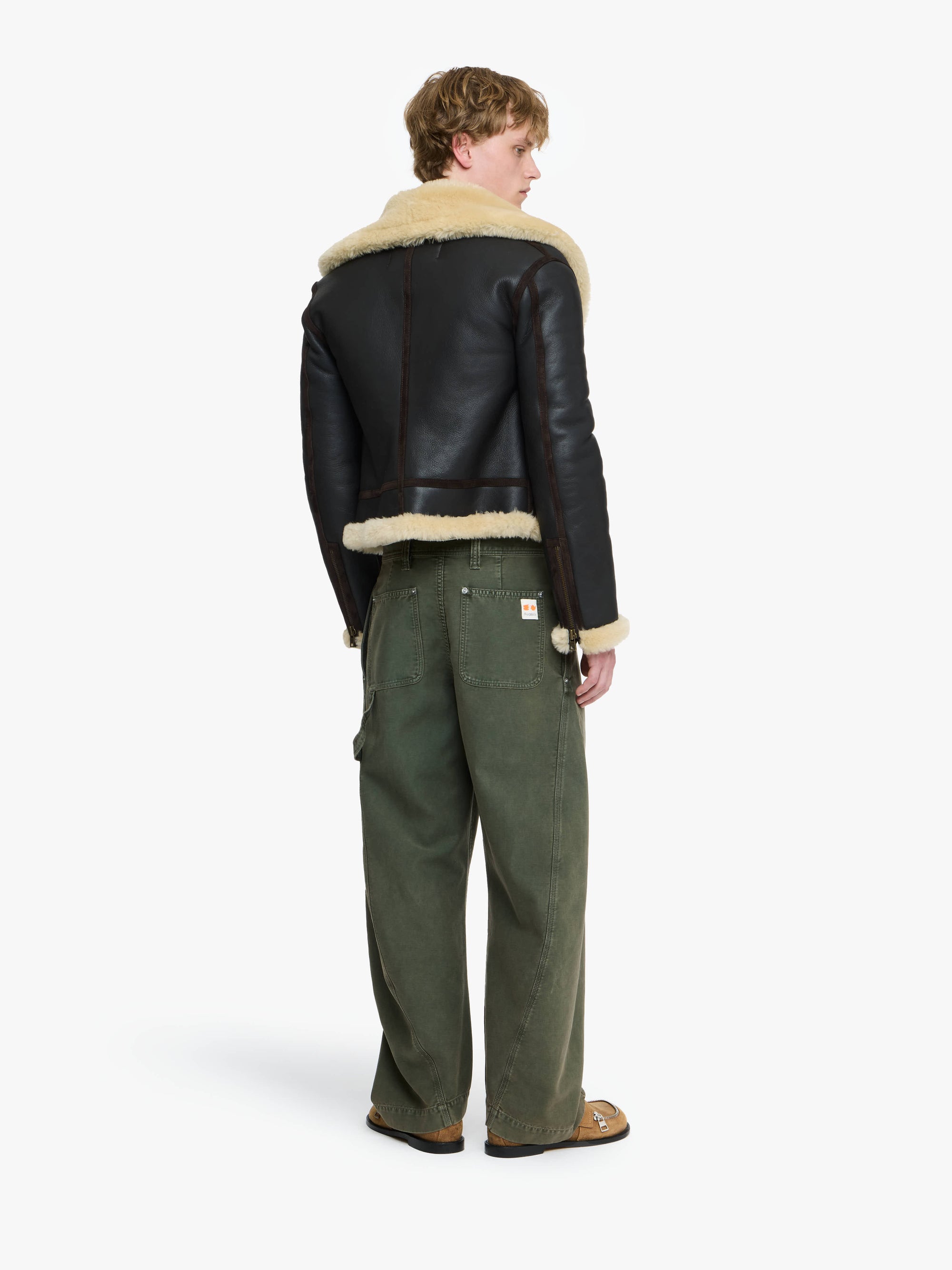 TWISTED SEAM TROUSERS