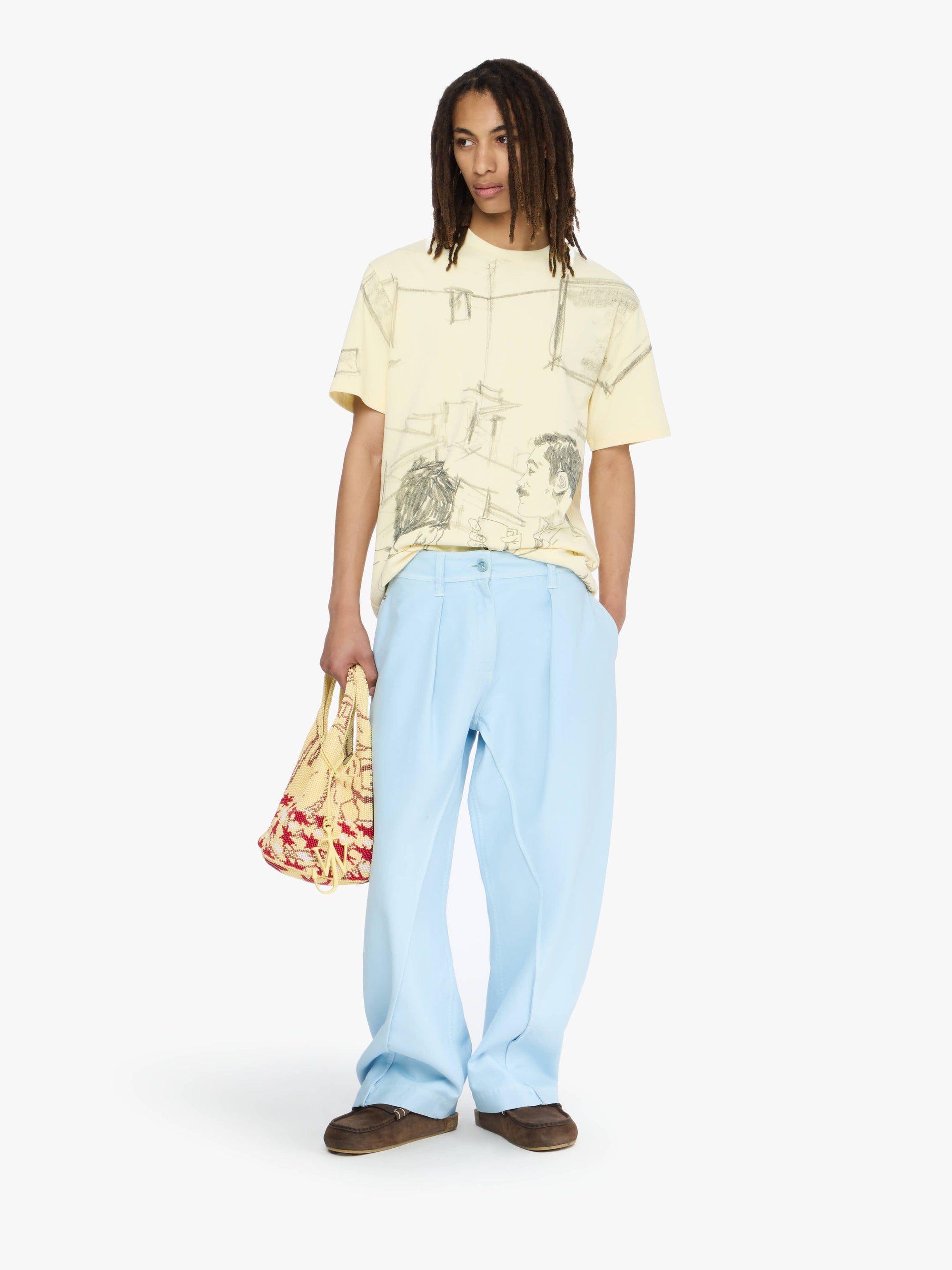 TWISTED SEAM TROUSERS