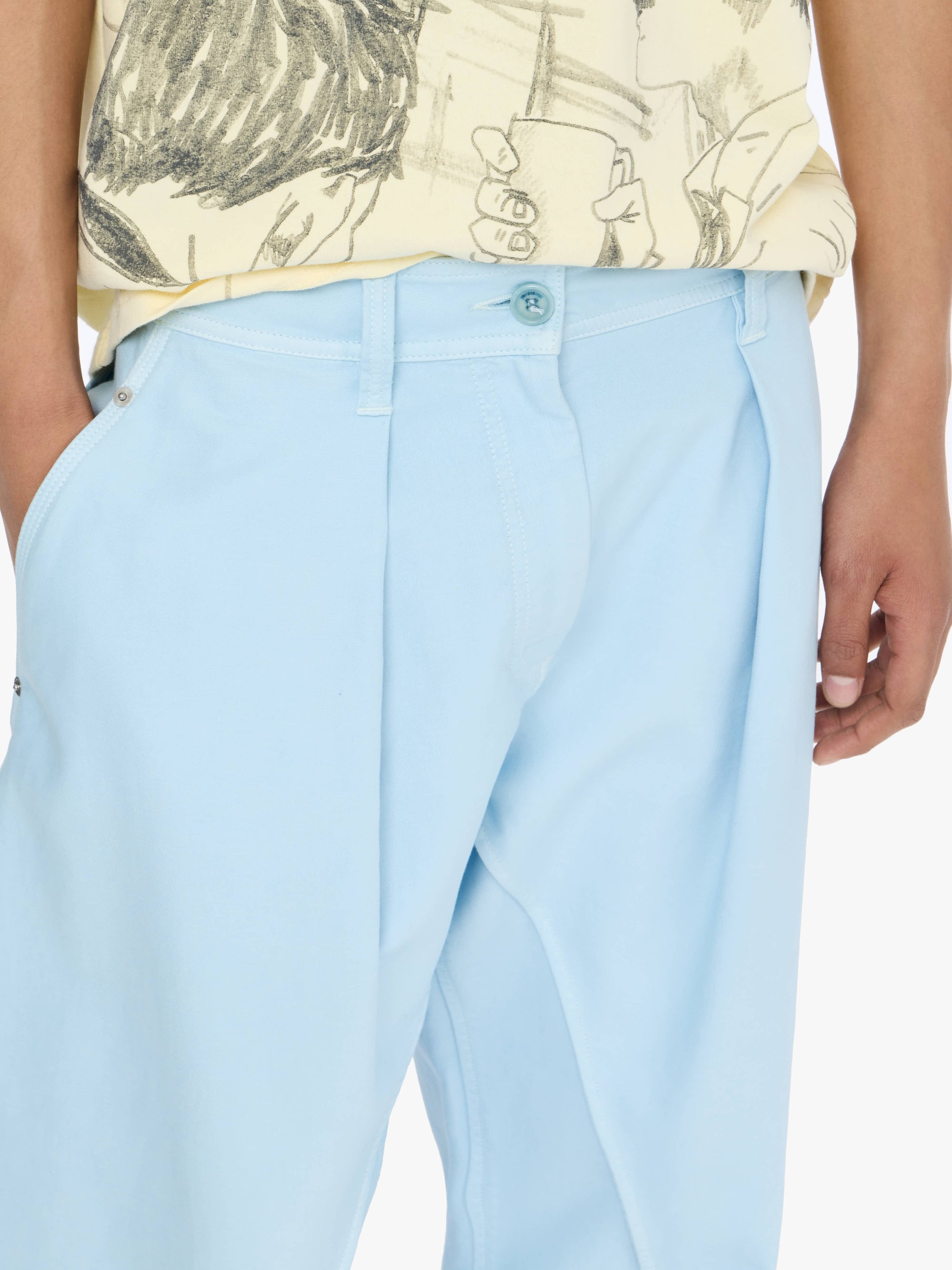 TWISTED SEAM TROUSERS