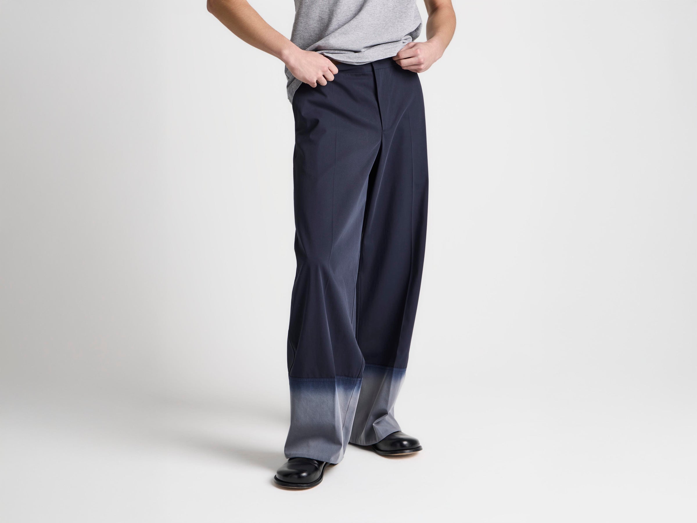MENS DIP DYED PANT IN NAVY & MULTI