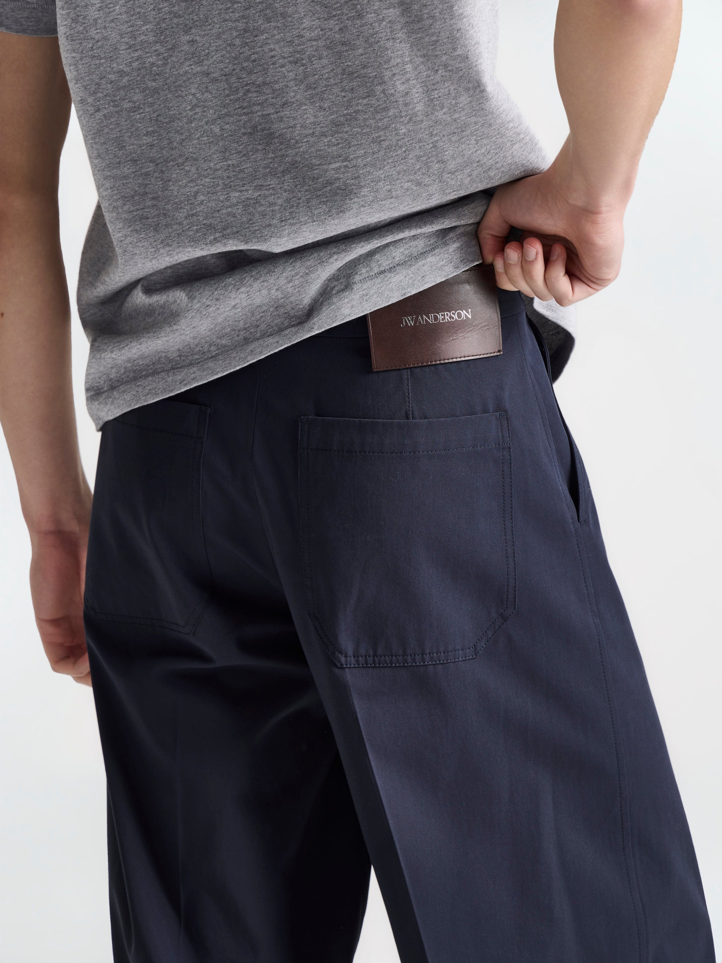 MENS DIP DYED PANT IN NAVY & MULTI