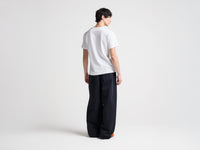 MENS STRAIGHT LEG TROUSERS IN BLACK